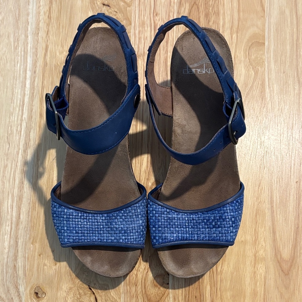 Dansko Women's Navy Blue Sandals